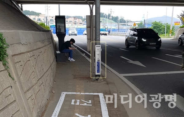 [사회]용인시, 무장애 버스정류장·자동인식 신호기 설치