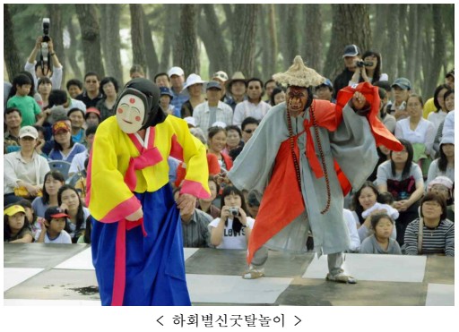[문화]한국의 탈춤, 유네스코 인류무형문화유산 등재